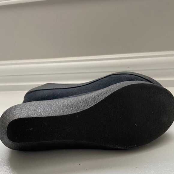 Sand N Sun Canvas Wedge Shoes Ladies Size 5 - Picture 4 of 5